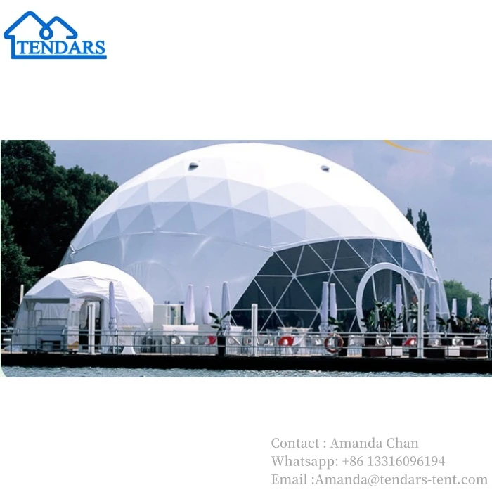 Carpa de cúpula geodèsica de càmping