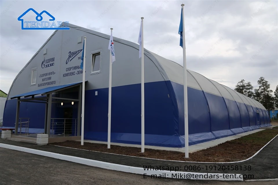 Tenda de campanya de voleibol en forma de préssec-