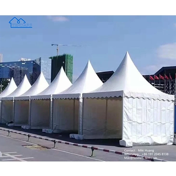 White PVC Pagoda Tent