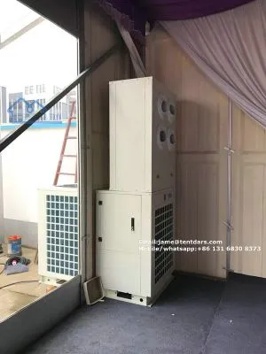 Condicionador d'aire condicionat per a tendes de campanya